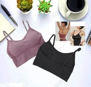 Qufrozy Women Cami Bra Heavily Padded Bra - Buy Qufrozy Women Cami Bra ...