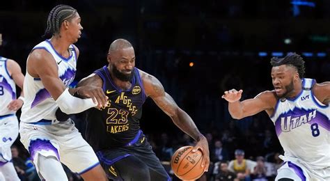 Lakers vs. Jazz Post-Game Stats: LeBron James Makes History As LA ...