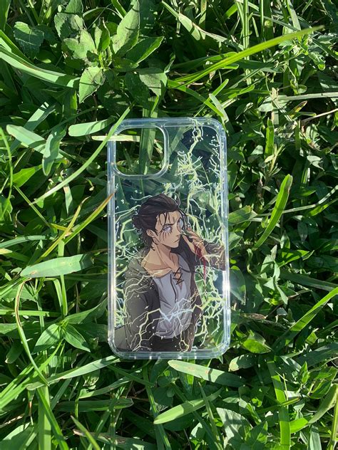 Anime Phone Case Cartoon Anime Case Titan Aot Er En iPhone Anime Case ...