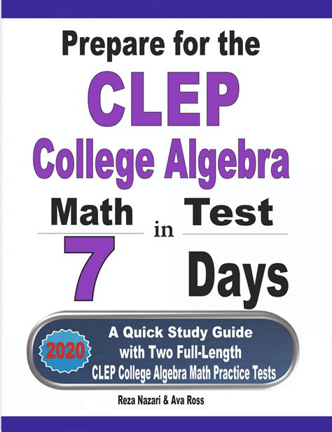 Top 10 CLEP College Algebra Prep Books (Our 2021 Favorite Picks)