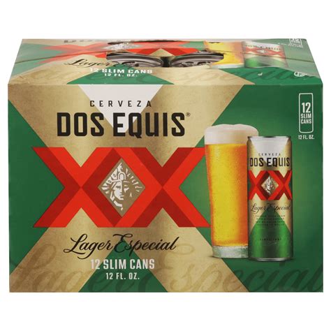 Dos Equis Lager Especial Beer 12 pk Cans - Shop Beer at H-E-B