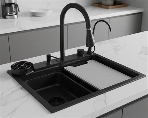 Waterfall Kitchen Sink