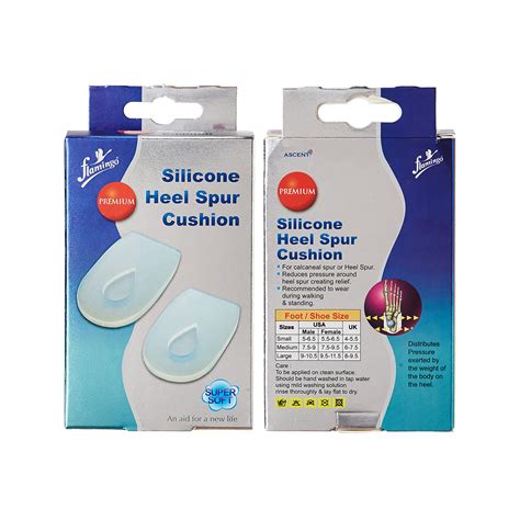Flamingo Premium Silicone Heel Spur Cushion OC2355 Small