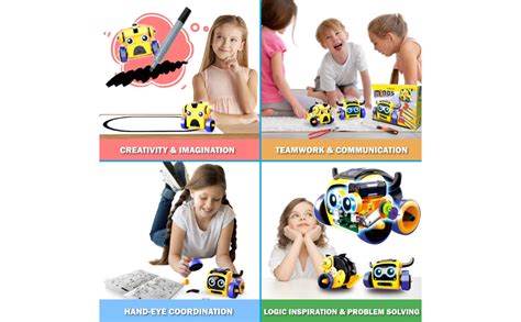 Buy Navishkar Toys for Kids Ages 6–10 Minos Robot Toy | STEM DIY ...