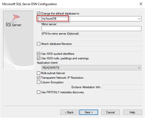 Image result for ODBC Connection to Azure SQL Database