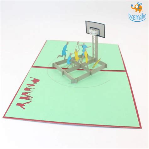 Buy Basketball Pop Up Card Online - Gift For Sports Lover – Bigsmall.in