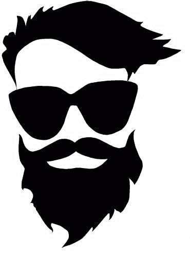 isee360,Beard Good,Windows, Car Sticker : Amazon.in: Car & Motorbike