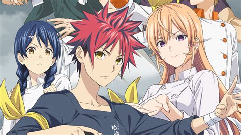 Food Wars, Anime, Characters, 4K, HD Wallpaper | Rare Gallery