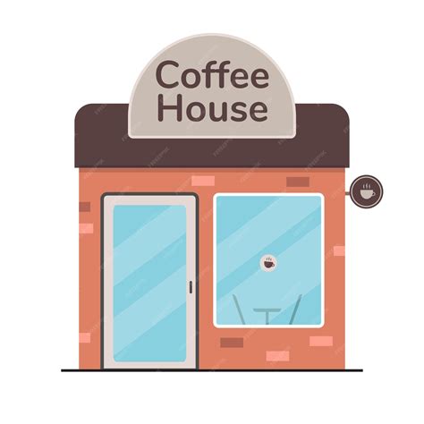 Cafe Shop Vector 的图像结果