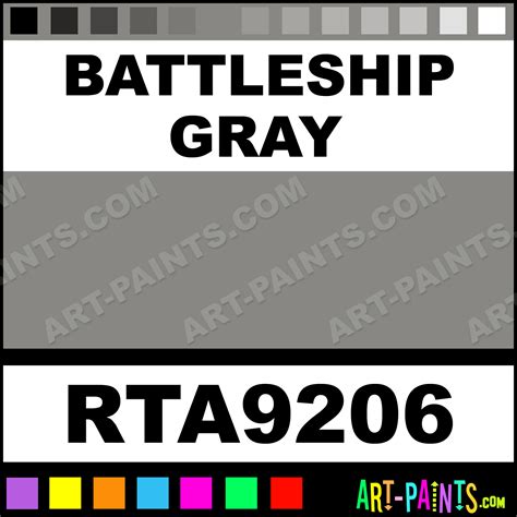 Battleship Gray Rust Tough Enamel Paints - RTA9206 - Battleship Gray ...