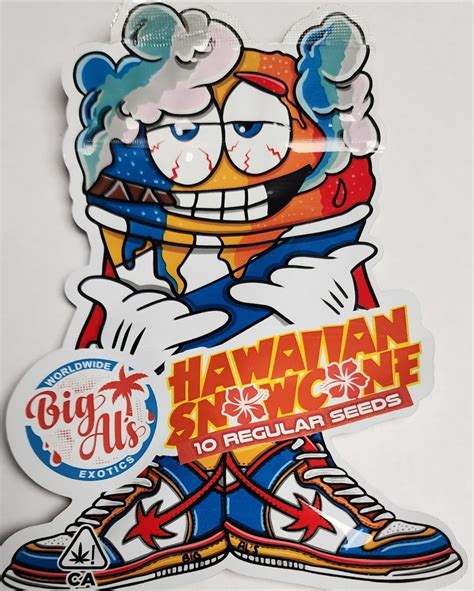 Hawaiian Snow Cone - Tiki Cuts