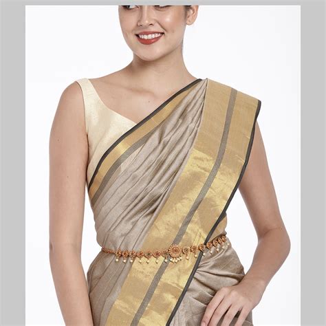 Kord Store Traditional Gold plated Ruby and Pearl Kamarbandh For Girls ...