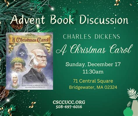 Advent Book Discussion - ALL AGES!, Central Square Congregational ...