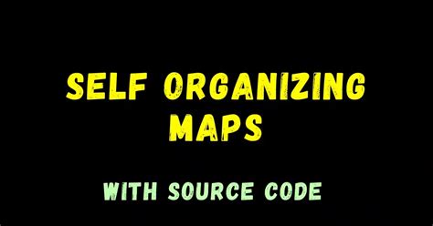Image result for Self-Organizing Maps Python