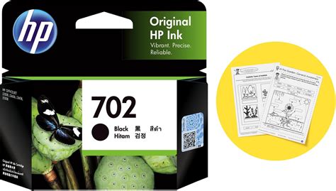 HP 702 Ink Jet Cartridge (Black), Standard : Amazon.in: Computers ...