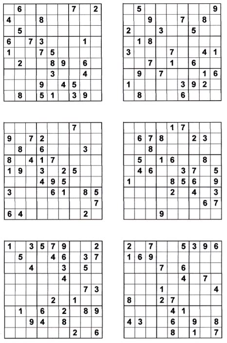 Sudoku Print Outs 的图像结果