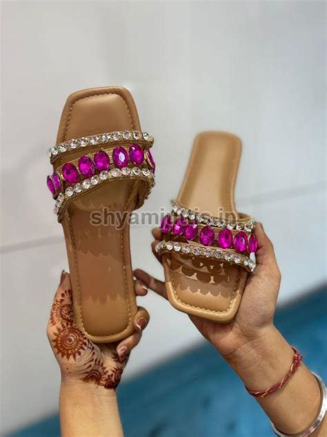 Wholesale Ladies Flat Sandals Manufacturer Supplier from Abohar India