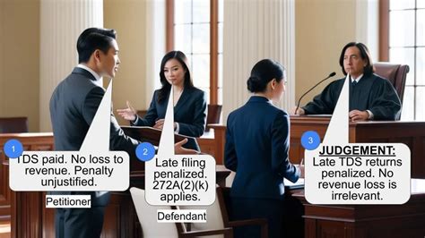 Court Upholds Penalties for Late TDS Returns, Rejects "No Revenue Loss
