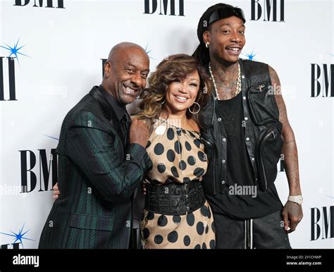 Los Angeles, USA. 05th Sep, 2024. (L-R) Stephen G. Hill, Chanté Moore, and Wiz Khalifa at the ...
