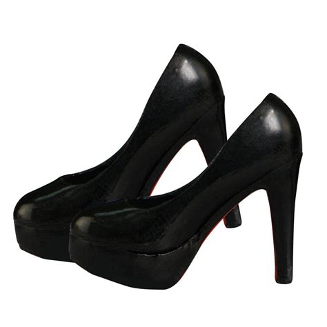 UJEAVETTE 1/6 Scale High Heels Platform Shoes for 12'' Female Figure ...