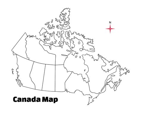 7 Best Images of Printable Outline Maps Of Canada - Blank Canada Map ...