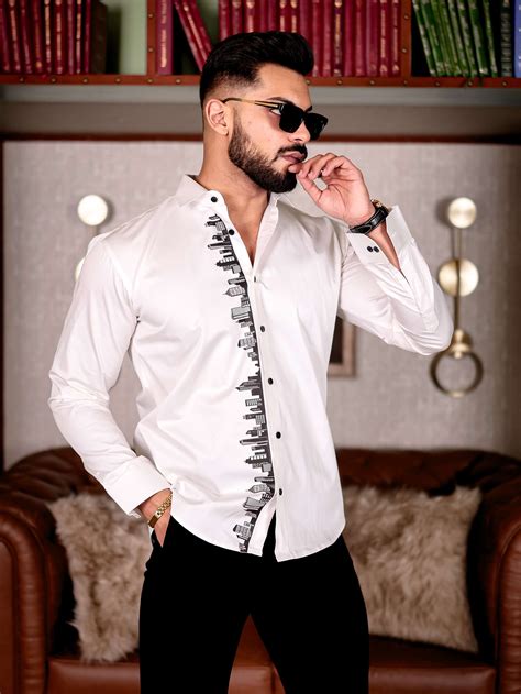Luxury Purple Satin Shirt Mens – The Foomer