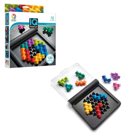Amazon.com: SmartGames IQ Perplex Travel Puzzle Game with 120 ...