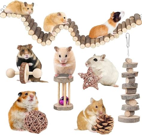 Buy Hamster Toy Hamster Accessories Guinea Pig Chew Toy Hamster ...