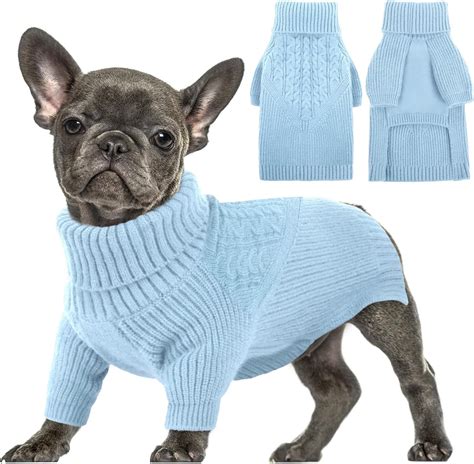 Amazon.com : Dog Sweaters for Small Dogs Girl Boy, XS Yorkie Sweaters ...
