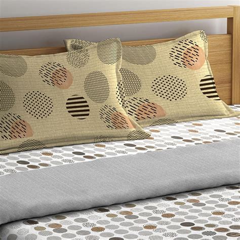 Buy PORTICO Alpha Plus Printed Cotton Bed In A Bag - Set Of 4 Pcs. from ...