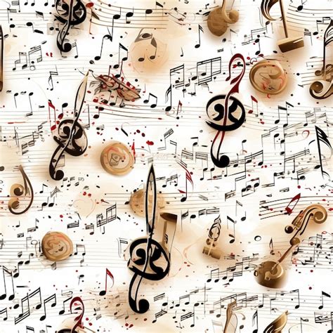 Image result for Musical Notes Background
