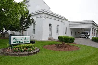 Ligon & Bobo Funeral Home Inc - Funeral Home Pages