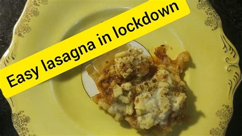 Easy Lasagna Without Oven at lockdown   How to make Easy  