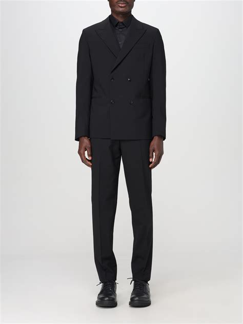 Emporio Armani Outlet: Suit men - Black | EM00491TE10404 | GIGLIO.COM