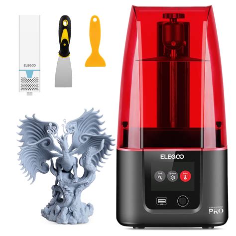 ELEGOO Mars 3 Pro Resin 3D Printer with 6.66 inch 4K Monochrome LCD ...