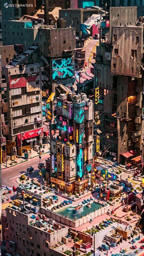 Miniature city of ai painting (Eggs at the end) - iNEWS