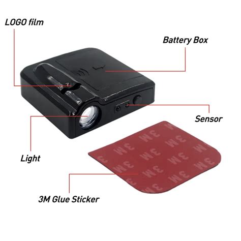 Buy Car Logo Shadow Lights for for All Tata Cars Door Welcome Light ...