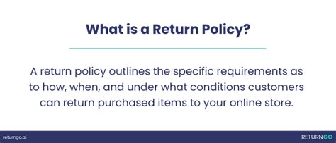 How to Write a Return Policy: The Ultimate Guide - ReturnGO