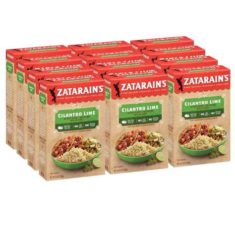 Zatarain's Cilantro Lime Rice, 6.9 oz (Pack of 12)~$14.17 With S&S ...