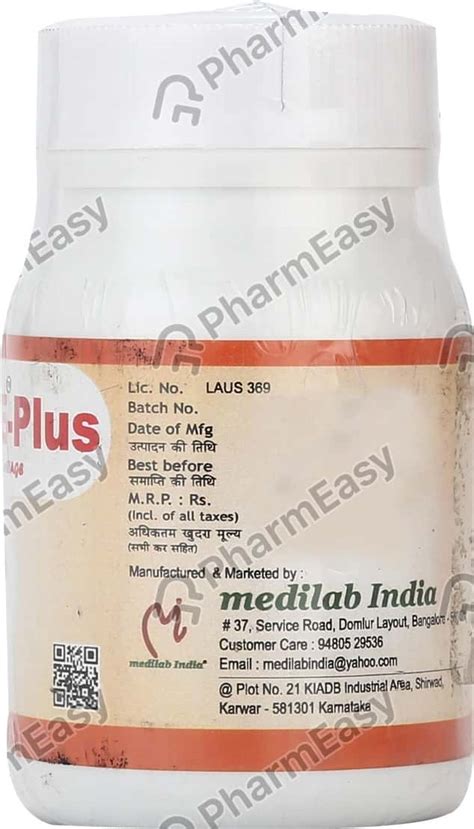Buy Prolage Plus Bottle Of 60 Tablets Online at Flat 15% OFF | PharmEasy