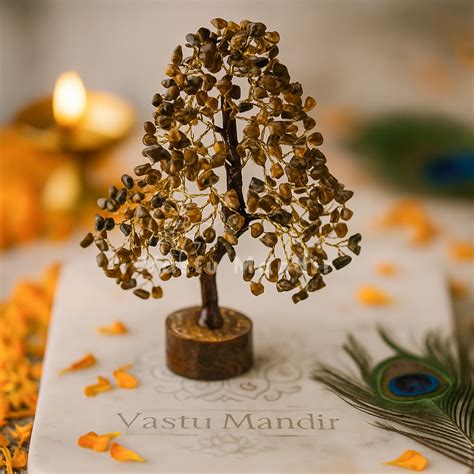 Premium 12-Inch Pyrite Vastu Tree: Dynamic Flow | Vastu Mandir