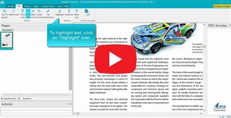 Image result for Readiris How to Highlight Text