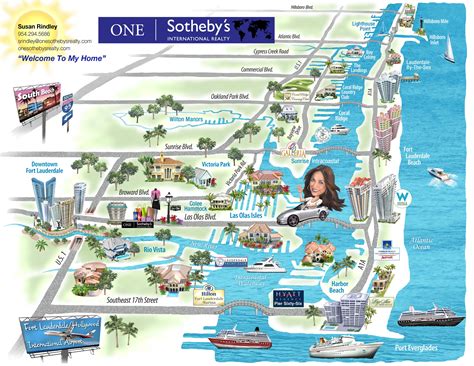 Map Of Downtown Fort Lauderdale