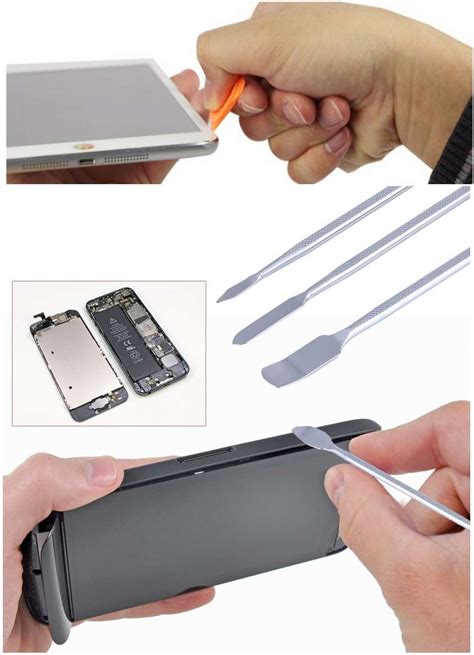 PagKis Set of 3 Metal Openers, 2 black tweezers and 4 plastic openers ...