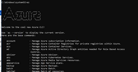 Azure Command 的图像结果