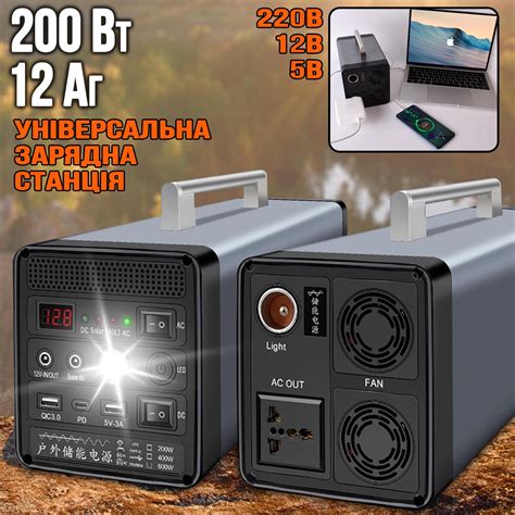ᐉ Зарядная станция с розеткой 220В чистый синус (3db46530) • Купить в ...