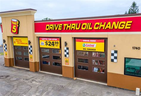 Take 5 Oil Change Transmission Flush Price at Claudia Aunger blog