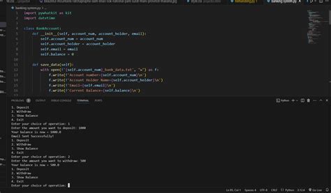 Image result for Create a Banking System in Python