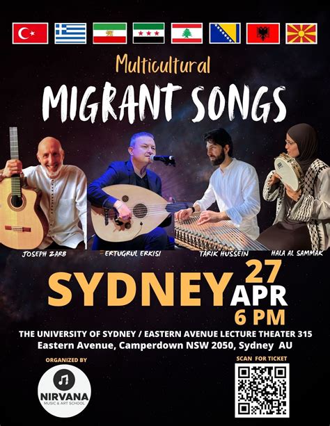 SYDNEY / Multicultural "Migrant Songs" Concert, USYD / Eastern Avenue ...