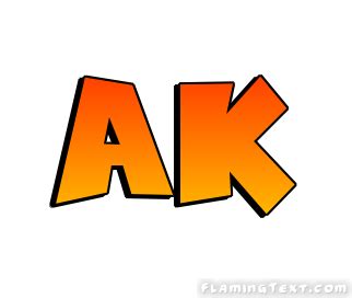 AK Monogram Logo design By Vectorseller | TheHungryJPEG.com